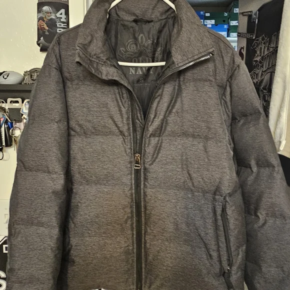 Old Navy Jackets Coats Old Navy Puffer Jacket Grey Poshmark